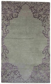 Loribaft Tappeto 200x120 Nero (Indian) Annodato A Mano