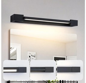 Brilagi-LED Illuminazione per specchio da bagno AQUA LINE LED/12W/230V 45 cm IP44 nero
