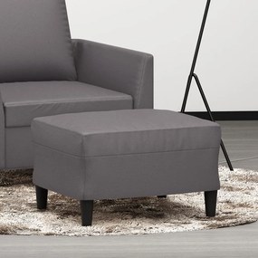 Poggiapiedi Grigio 60x50x41 Cm İn Similpelle /