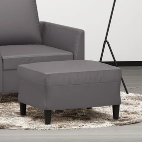 Poggiapiedi Grigio 60x50x41 Cm İn Similpelle /