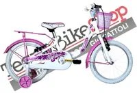 Bici Bambina coppi Taylor - 14 pollici colore Bianco