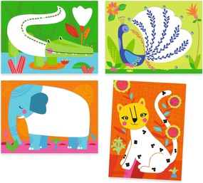 Gioco d'arte - disegni da colorare punto dopo punto