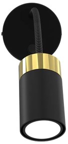 Lampada flessibile JOKER 1xGU10/8W/230V nero/oro