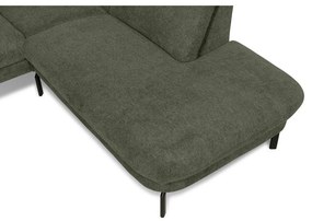 Divano angolare verde scuro (angolo destro) Gomero - Scandic