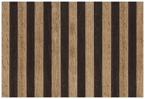 Carta da parati – Imitazione legno bicolore