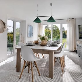 Lampadario a sospensione CAPITAL 2xGX53/15W/230V verde