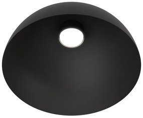 Lampadario Minimal Efesto Acciaio Nero Bianco 1 Luce Gx53