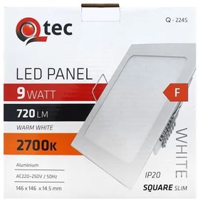 Lampada LED da incasso QTEC LED/9W/230V 2700K