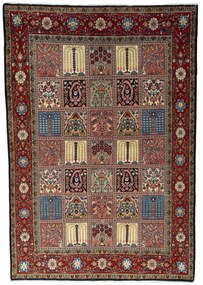 Ghom Tappeto 140x200 (Iran) Annodato A Mano
