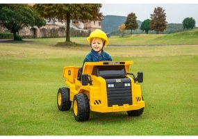 Auto elettrico Nakladač CAT 60W/4500 mAh giallo/nero