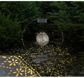 Globo 36618 - Lampada solare LED/0,06W/1,2V argento IP44