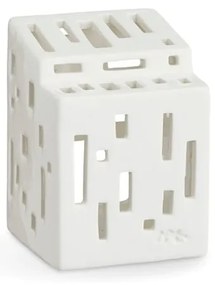 Portacandele in ceramica per tea light Urbania Lighthouse Functio - Kähler Design