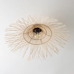 Brilagi - Lampadario LED a montaggio superficiale CERIA BOHO, 1xE27/40W/230V, Ø 100 cm, bambù