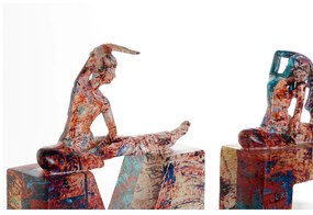 Statua Decorativa DKD Home Decor Resina (11.5 x 4.5 x 23 cm) (4 pezzi)