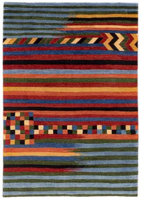 Gabbeh Tappeto persiano 170 x 250 Blu (Iran) Annodato A Mano