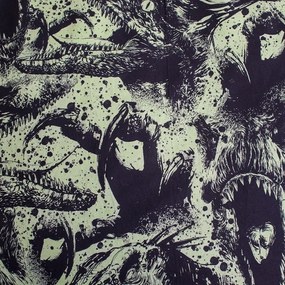 Set copripiumino e federa da bambini in cotone per letto singolo 140x200 cm Jurassic World "Volcano" – Jerry Fabrics