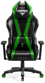 Sedia da gaming Diablo X-Horn 2.0 Normal Size: nero-verde