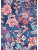 Matthew Williamson Carta da parati Valldemossa - Midnight/ Coral/ Jade