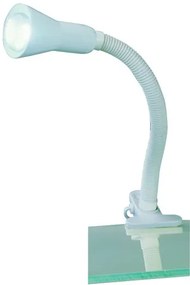 Lampada a morsetto flexo 5028010-01 bianco