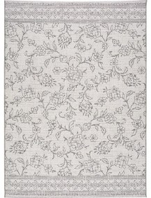Tappeto grigio per esterni , 155 x 230 cm Weave Floral - Universal
