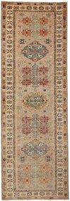 Kazak Tappeto 240 x 80 Grigio (Pakistan) Annodato A Mano