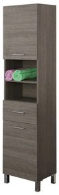 Colonna Bagno Rovere Scuro L.45xP.33xH.180 cm
