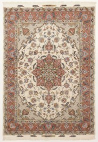 Tabriz Tappeto persiano 210x150 (Iran) Annodato A Mano
