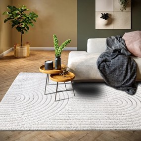 Tappeto bianco 200x280 cm Panglao New York White – Elle Decoration