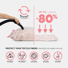 Sacchetti per il vuoto in set da 10 pezzi Space M - Compactor