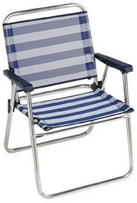 Sedia da Spiaggia Alco 1-63156 Alluminio Fissa 57 x 78 x 57 cm (57 x 78 x 57 cm)