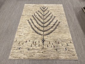 Gabbeh Tappeto 240 x 170 Beige (Iran) Annodato A Mano