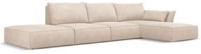 Divano angolare beige (angolo destro) Vanda - Mazzini Sofas