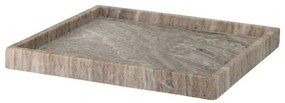 Majsa Tray L35 Brown Marble - Bloomingville