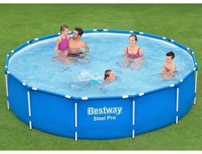 Steel Pro Telaio Piscina 396x84 cm - Bestway