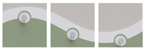 Callea Design Appendiabiti da parete collezione Sophie cm 44- in vari colori VERDE SALVIA