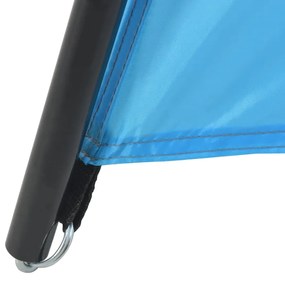 Tenda per Piscina in Tessuto 590x520x250 cm Blu