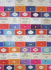 Osborne & Little Carta da parati Penguin Library - Multi