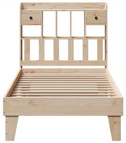 Letto senza materasso 90x190 cm in legno massello di pino