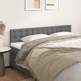 Testiera 2 Pz Grigio 90x5x78/88 Cm İn Similpelle /