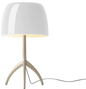 Lumiere Grande Lampada da Tavolo E27 Golden/Bianco Dimmerabile - Foscarini