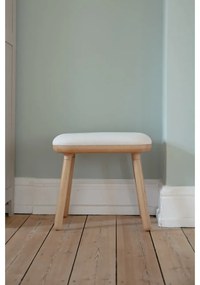 Sgabello bianco/di colore naturale Paff Tall – UMAGE