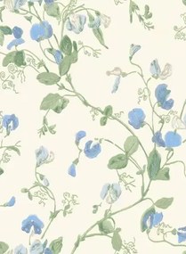 Cole & Son Carta da parati Sweet Pea - Blue