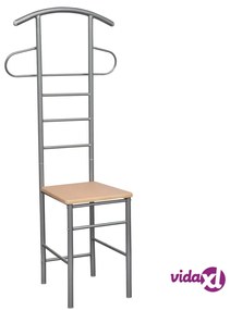 vidaXL Servomuto Set 2 pz in Metallo