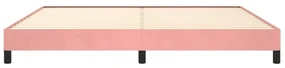 Giroletto rosa 200x200 cm in velluto