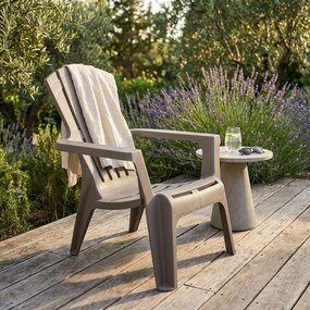MARYLAND - poltrona da giardino in plastica