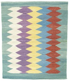 Kilim Tappeto 110x90 (Iran) Tessuto A Mano