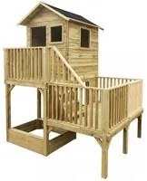 Casetta per bambini in Legno cm 176x176x273 - VERO