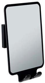 WENKO 71449800 - Specchio VACUUM-LOC QUADRO ED 14x19,5 cm nero