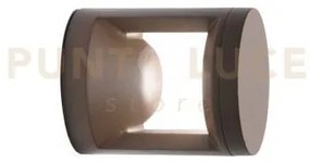 Applique led wami in alluminio bronzo 10w 1530lm cct ip65 12x14,4x1...
