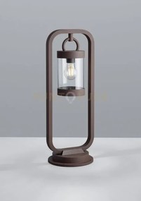 Sambesi palo led da esterno lanterna con sensore crepuscolare metal...
